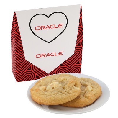 Cookies for Two Gift Boxes - White Chocolate Macadamia