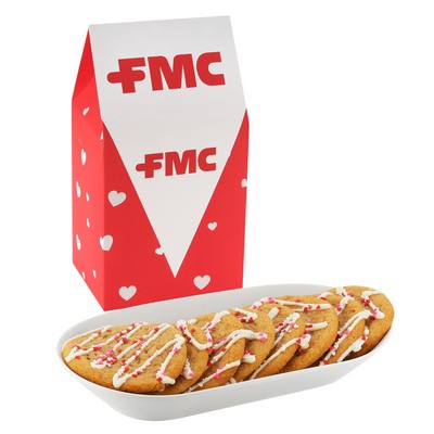 Crazy for Cookies Gift Box Featuring Soft-Touch Finish - Valentine's Day Sprinkles